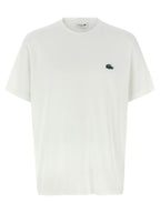 Lacoste White Cotton T-Shirt