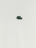 Lacoste White Cotton T-Shirt
