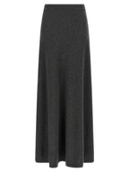Balenciaga Gray Wool Mini Skirt