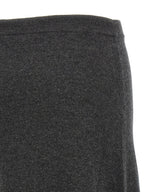 Balenciaga Gray Wool Mini Skirt