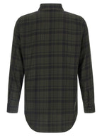 Saint Laurent Bicolor Cotton Blouse