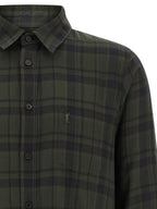 Saint Laurent Bicolor Cotton Blouse