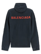 Balenciaga Black Cotton Denim Jacket
