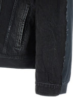 Balenciaga Black Cotton Denim Jacket