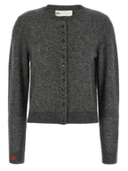 Tory Burch Gray Cashmere Cardigan