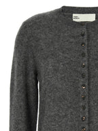 Tory Burch Gray Cashmere Cardigan