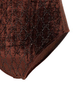Gucci Brown Polyamide Bodysuit