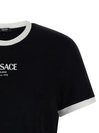 Versace Bicolor Viscose T-Shirt