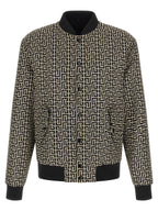 Balmain Black Polyamide Bomber