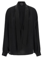 Tom Ford Black Silk Blouse
