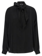 Tom Ford Black Silk Blouse