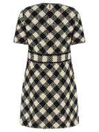 Valentino Garavani Bicolor Cotton Short Dress
