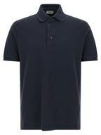 Etro Blue Cotton Polo Shirt