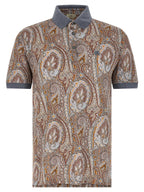Etro Multicolor Cotton Polo Shirt