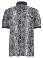 Etro Blue Cotton Polo Shirt