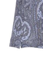 Etro Blue Cotton Polo Shirt