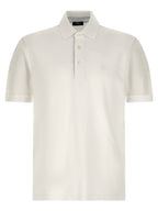 Etro White Cotton Polo Shirt