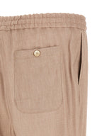 Etro Beige Linen Joggers (Workout Pants)