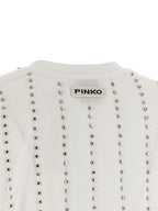 PINKO White Cotton T-Shirt