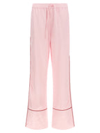 Off-White Multicolor Viscose Casual Pants