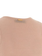 Twinset Multicolor Cotton Sleeveles T-Shirt