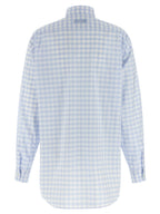 Moschino Blue Cotton Blouse