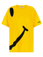 Moschino Bicolor Cotton T-Shirt