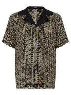 Balmain Bicolor Viscose Blouse