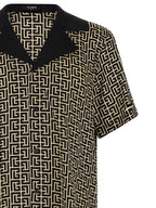 Balmain Bicolor Viscose Blouse