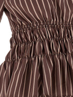 PINKO Brown Viscose Pattern Shirt