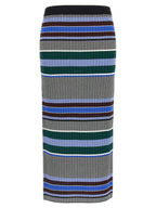 PINKO Multicolor Viscose Midi Skirt