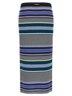 PINKO Multicolor Viscose Midi Skirt