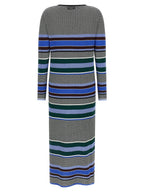 PINKO Multicolor Viscose Long Dress