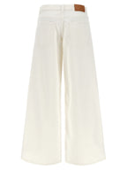 Stella McCartney White Cotton Jeans Denim