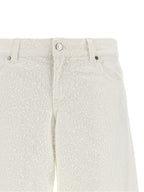 Stella McCartney White Cotton Jeans Denim