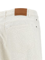 Stella McCartney White Cotton Jeans Denim