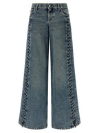 Stella McCartney Blue Cotton Jeans Denim