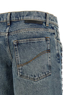 Stella McCartney Blue Cotton Jeans Denim