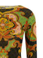 Etro Multicolor Polyamide Cardigan