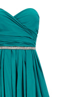 PINKO Bicolor Polyester Long Dress