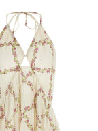 Twinset White Cotton Long Dress
