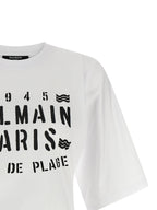 Balmain Bicolor Cotton T-Shirt
