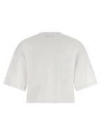 Balmain White Cotton T-Shirt