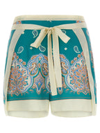 PINKO Multicolor Viscose Shorts