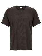 Saint Laurent Brown Wool T-Shirt