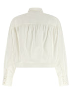 PINKO White Cotton Blouse