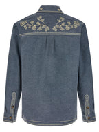 Isabel Marant Blue Cotton Blouse