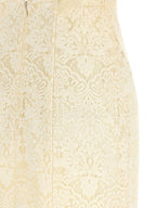 Twinset White Cotton Long Dress
