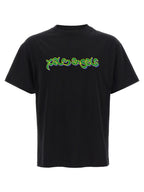 Palm Angels Black Cotton T-Shirt