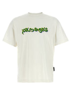 Palm Angels White Cotton T-Shirt